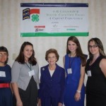 Henderson County Delegation with Representative Trudi Walend at NC 4-H Citizenship Focus