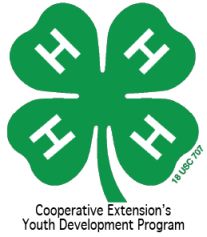 Cover photo for 4-H Upcoming Events