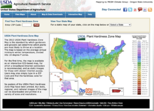 usda hardiness map