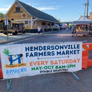Picture of Hendersonville Farmres Market Sign