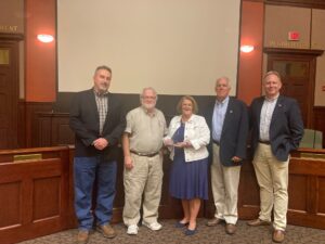 Cover photo for Henderson County Commissioners Honored by NC Cooperative Extension