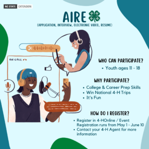 Cover photo for 4-H A.I.R.E