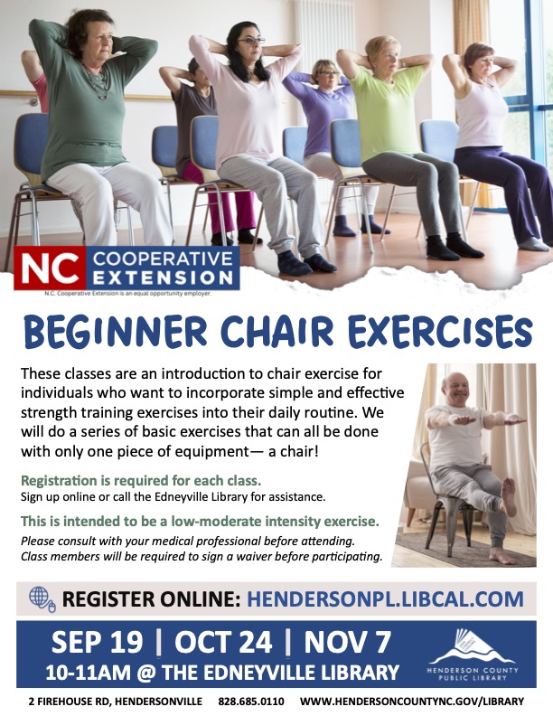 ED- Beginner Chair Exercises