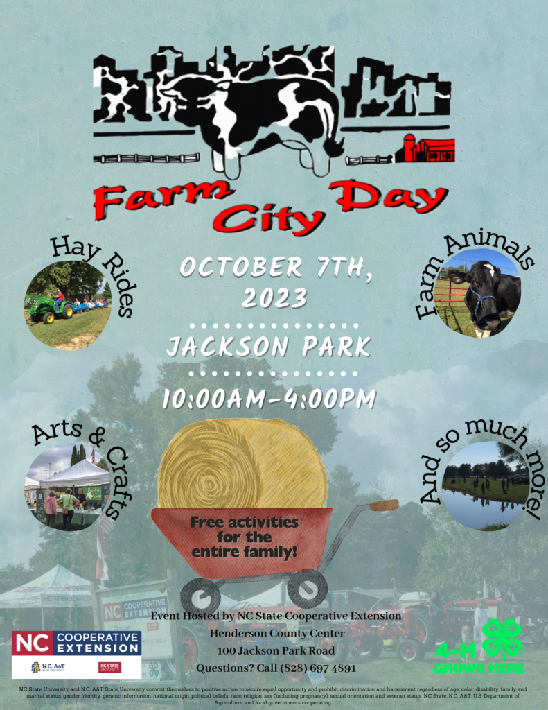 October 7th Jackson Park, Farm City Day