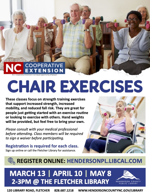 FL- Chair Exercises March thru May 2024