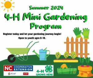 Cover photo for 4-H Mini Gardening Program - Summer 2024!