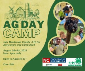 Cover photo for 4-H Agriculture Day Camp 2024