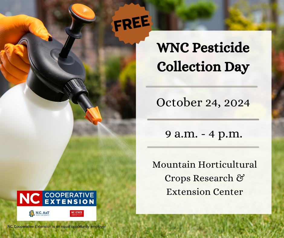 WNC Pesticide Collection Day