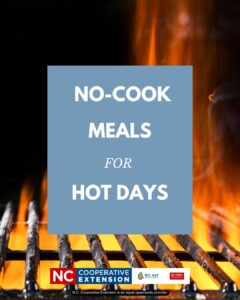 Cover photo for No-Cook Meals for Hot Days